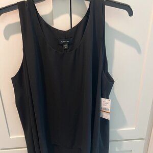 KarenKane Black  Sleeveless Top, Size 3X